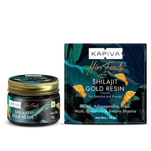Shilajit Gold Resin | Boost Muscle Growth & Stamina | Contains 24 Carat Gold | 100% Ayurvedic